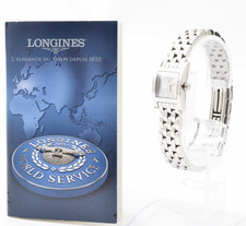 [N MINT /Box, Paper] Longines Dolce Vita L5.161.4 16mm Qz Ladies Watch JAPAN