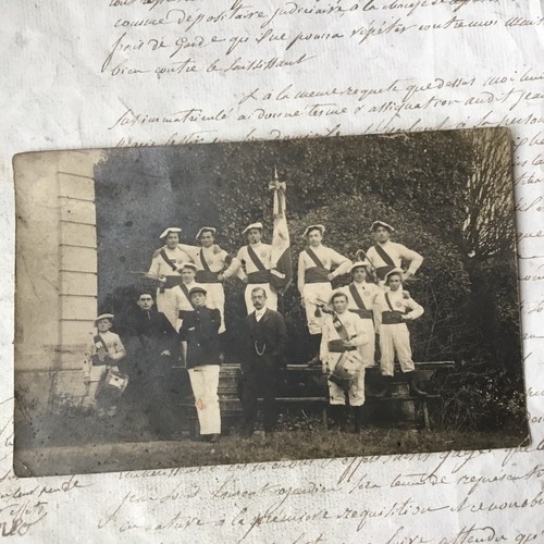 Carte photo société - société, de