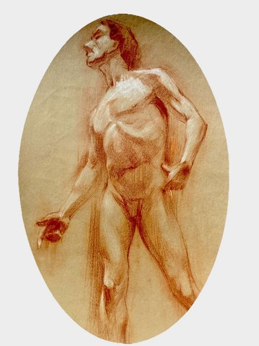 Dessin ancien académique - ancien,