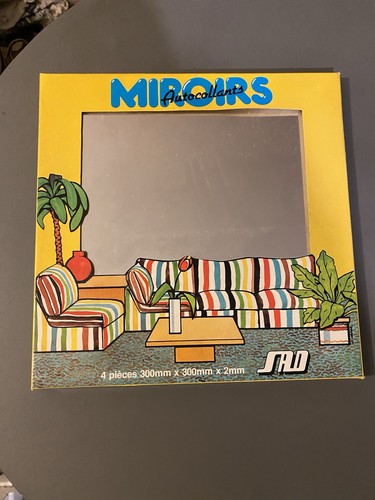 Lot plaques miroir - lot,
