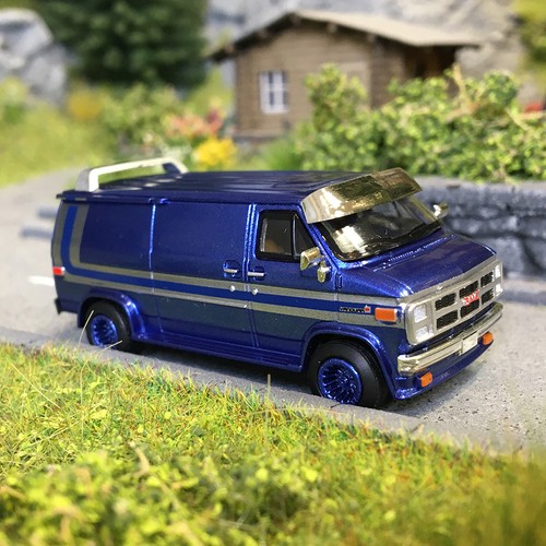 Gmc vandura bleu - bleu, métallisé