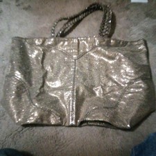 Zadig&Voltaire Gold Shoulder Tote Bag 48x30x5cm