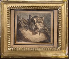 Early 19th Century French School - Wild Wolf Beast