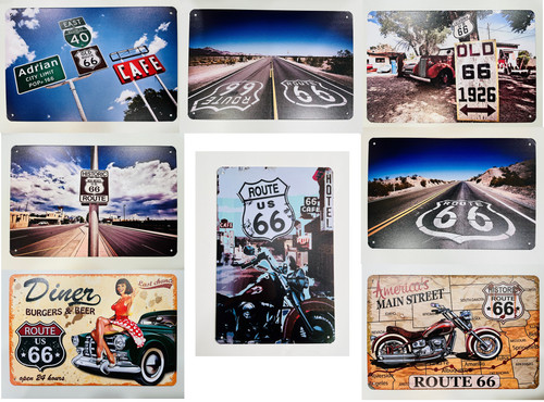 Lot plaques murales - de, 8