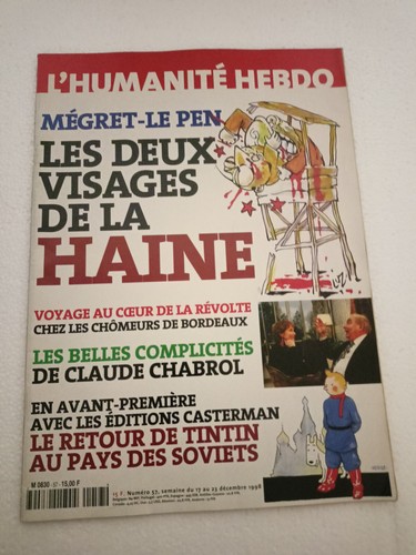 Magazine journal tintin - journal,