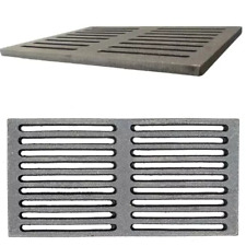 Grille de cendre en Fonte 29,5 x 15 H x 1 cm pour cheminée et poêles à bois
