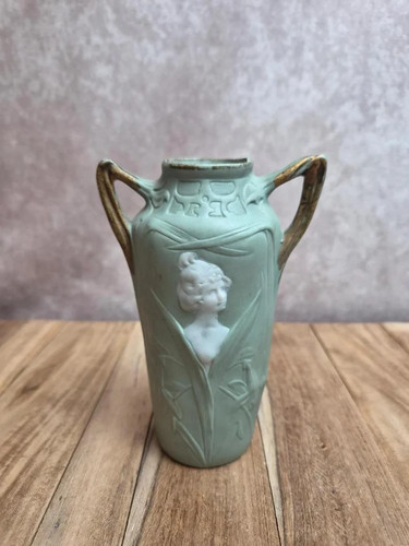 Vase art nouveau schäfer - vase, &