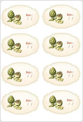 Lot etiquettes - lot, 16