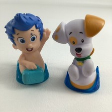 Nickelodeon Bubble Guppies Roll N Go Sliders Gil Bubble Puppy Toy Figures