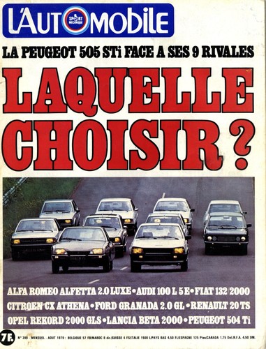 Automobile magazine 398 - l’automobile, n°398