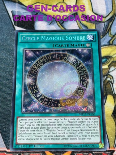 Carte cercle magique - yu,
