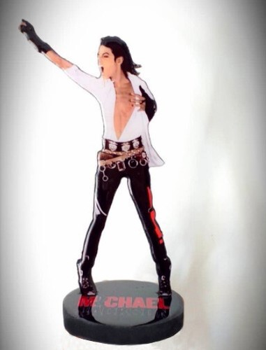 Michael jackson figurine en - michael,
