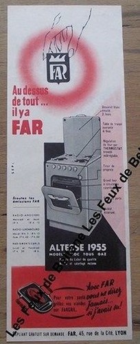 Publicité ancienne far - publicité,