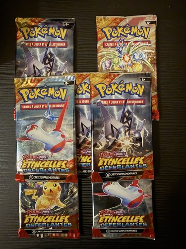 Booster pokemon scellé - booster, (ev8)