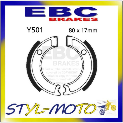 Y501 garnitures frein avant - y501,