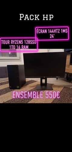 Ordinateur bureau gaming - bureau, hp