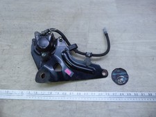 1977 Yamaha XS750 Triple PL0533) rear brake caliper with bracket and hose line 