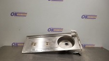 1987 VOLKSWAGEN VANAGON WESTFALIA INTERIOR STAINLESS STEEL SINK TOP