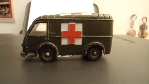 Miniature ambulance militaire - ambulance,