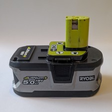 GENUINE RYOBI ONE+ RB18L50 18V 5.0AH LITHIUM+ BATTERY