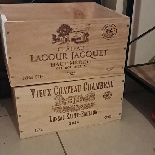 Lot caisses vin château - 2,
