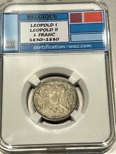  1 Franc Belge Leopold I et II
