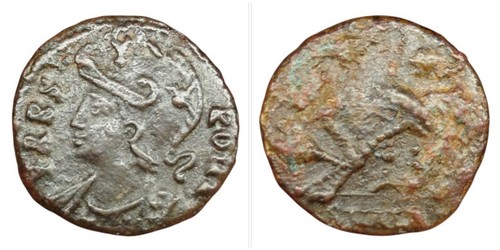 Rome nummus vrbs roma la - nummus,