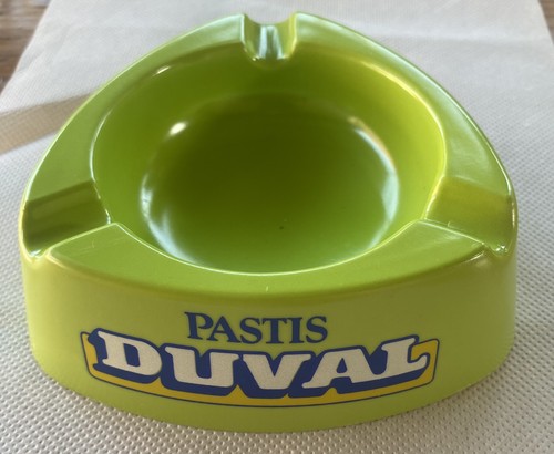 Pastis duval cendrier vert - cendrier,