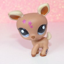 authentic LPS LITTLEST PETSHOP 2268 deer fawn deer fawn suede hasbro