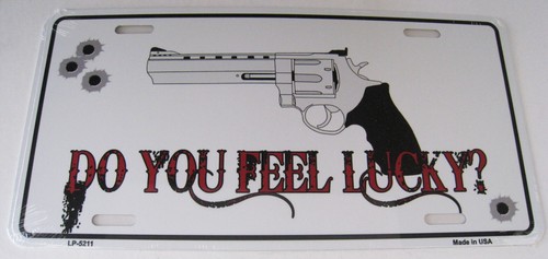 Plaque auto usa colt lucky - ,