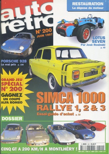 Auto retro 200 1997 - retro, n°200