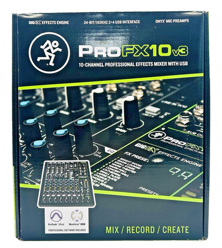 Mackie profx10v3 channel - mackie, 10-channel