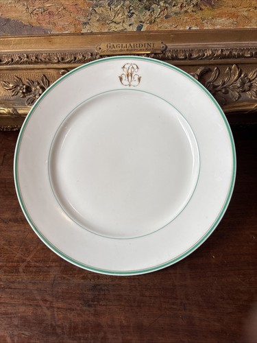 Anciennes assiettes plates - 6,