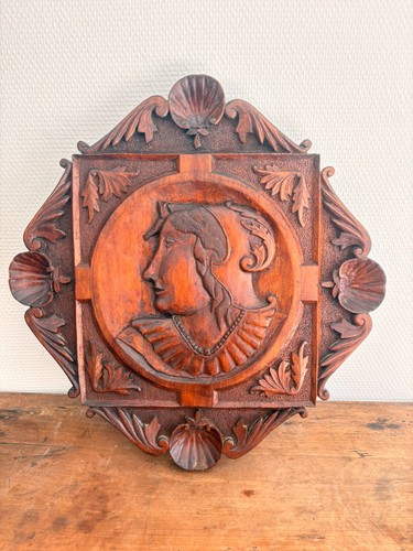 Panneau mural sculpté - panneau,