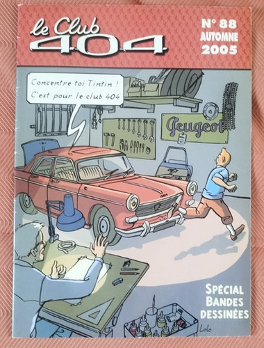 Club 404 peugeot special bd - le,