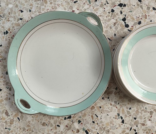 Service gâteau porcelaine - service,