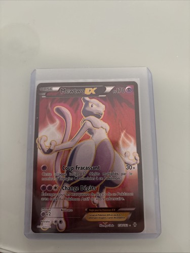 Carte pokémon mewtwo - carte, ex