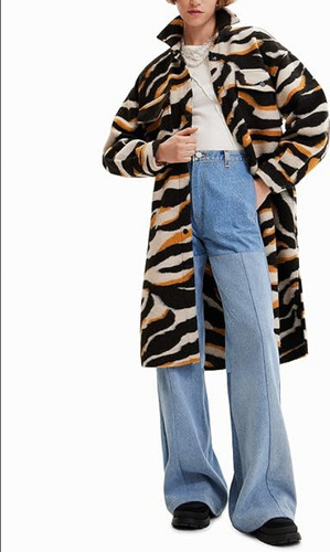Desigual women coat size l - coat,