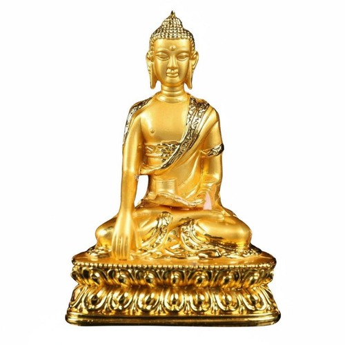 Figurine bouddha dorée - bouddha,