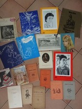 OLD ANTIQUE PAPER LOT. THEATRE, MUSIC, CINEMA...PROGRAMME, PLAYS ETC