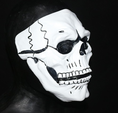 Masque crâne deluxe latex - masque,