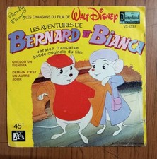 Walt Disney/Bernard Et Bianca Chanson Originale Du Film/ 45 tours