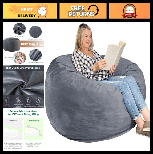 Large 3ft bean bag - bag, for