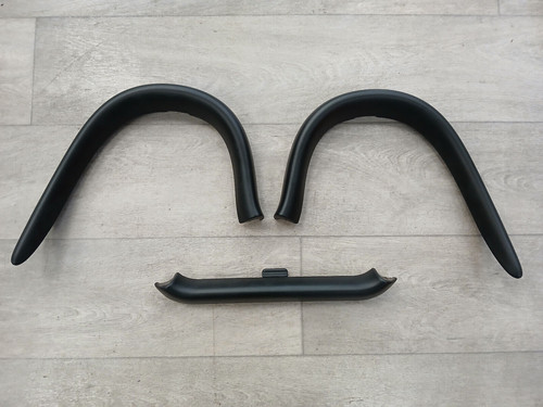 Garnitures noires pour - , arceau