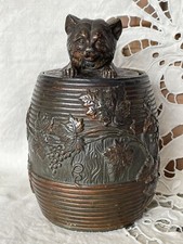 TERRACOTTA TOBACCO POT CAT