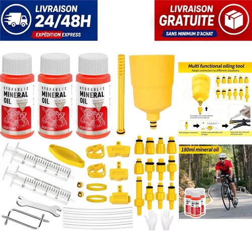 Kit purge freins hydrauliques