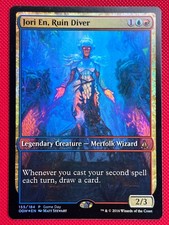 MTG Foil 1X Jori En, Ruin Diver X1 (Extended Art) Game Day Promo Magic - LP
