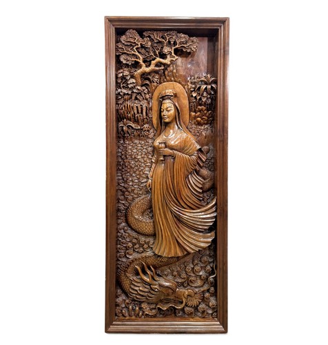 Art décoratif panneau - , bois