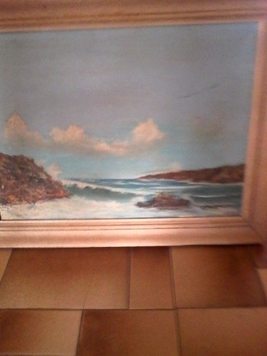 Tableau ancien huile - huile, à