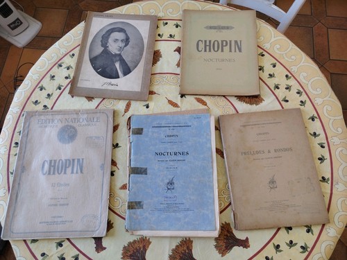 Lot partitions anciennes - 5,